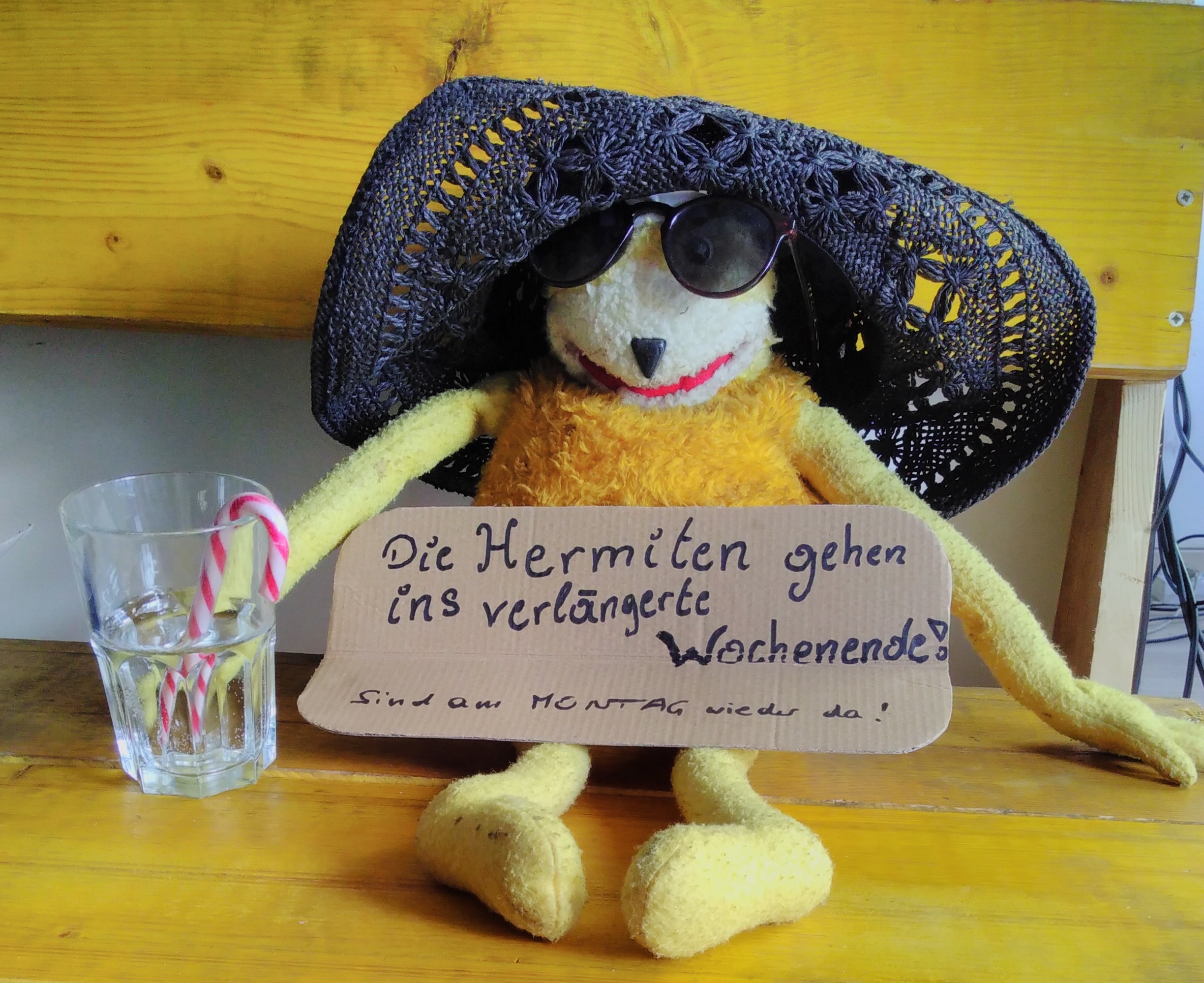 Wir gehen ins verlängerte Wochenende